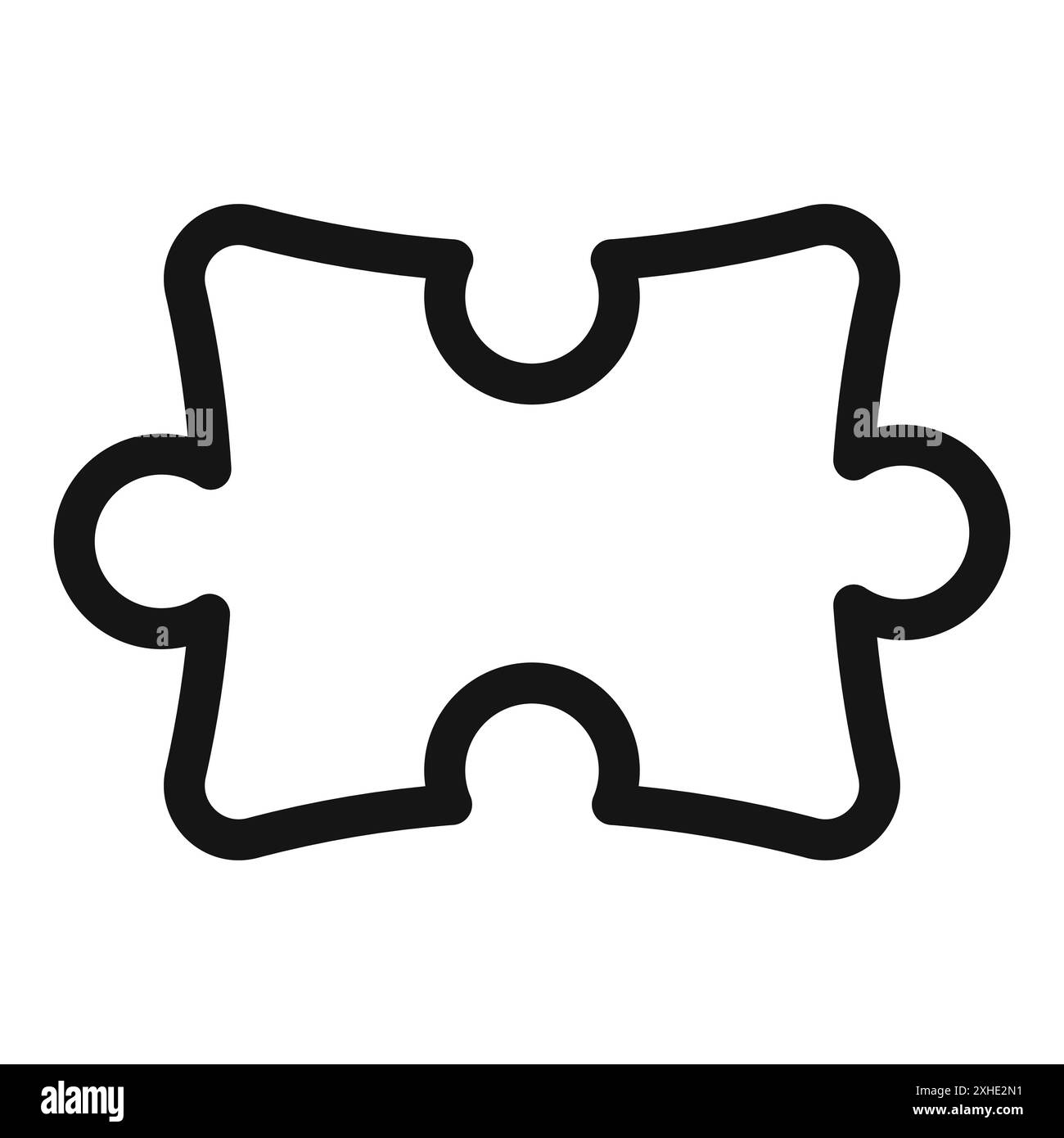 Add-on-Symbol Vektorsymbol oder Zeichensatz-Sammlung in Schwarzweiß-Umrandung Stock Vektor