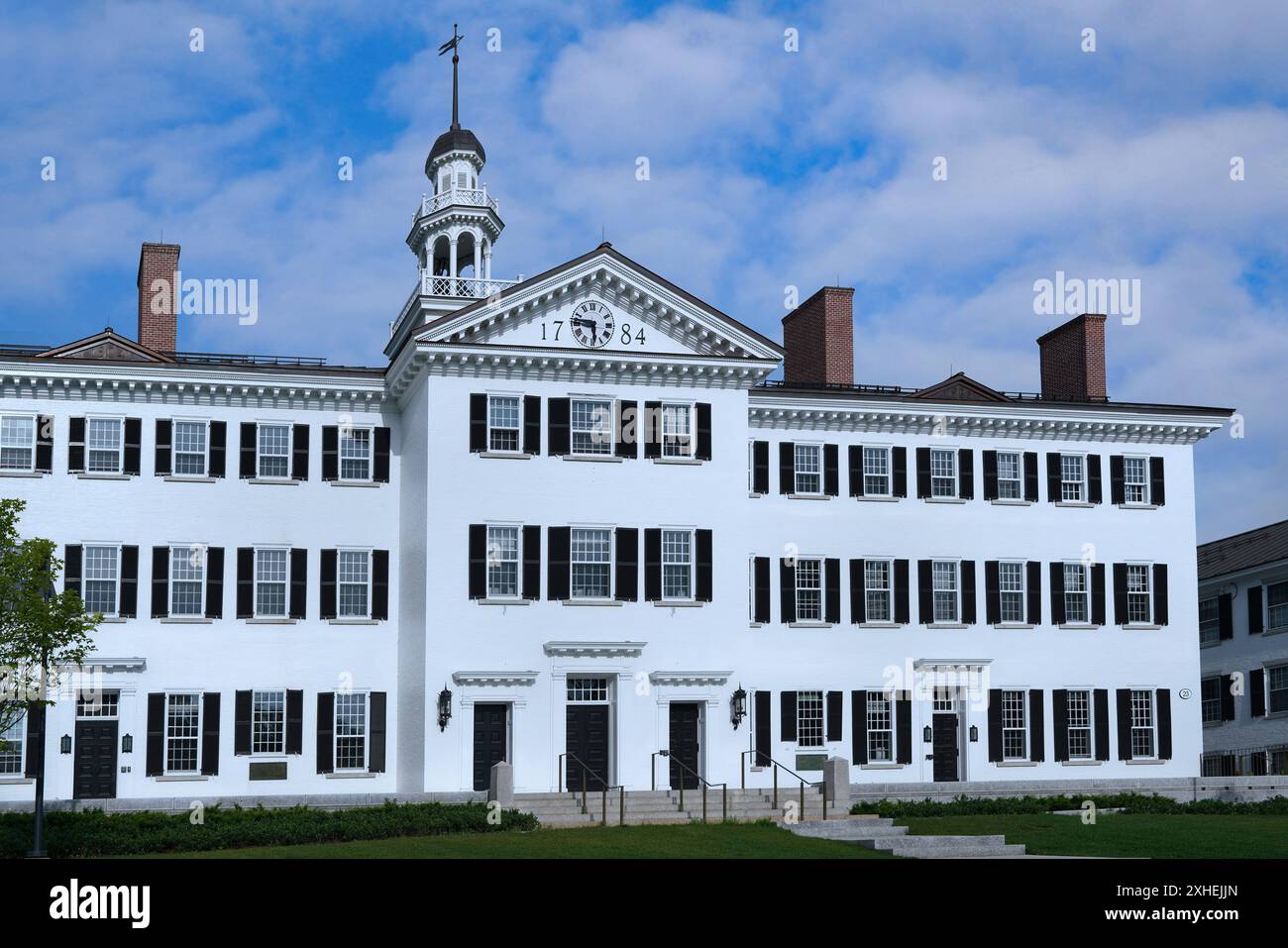 Dartmouth College, Ivy League Universität aus der Kolonialzeit Stockfoto Dartmouth College, Ivy League Universität aus der Kolonialzeit Stockfoto
