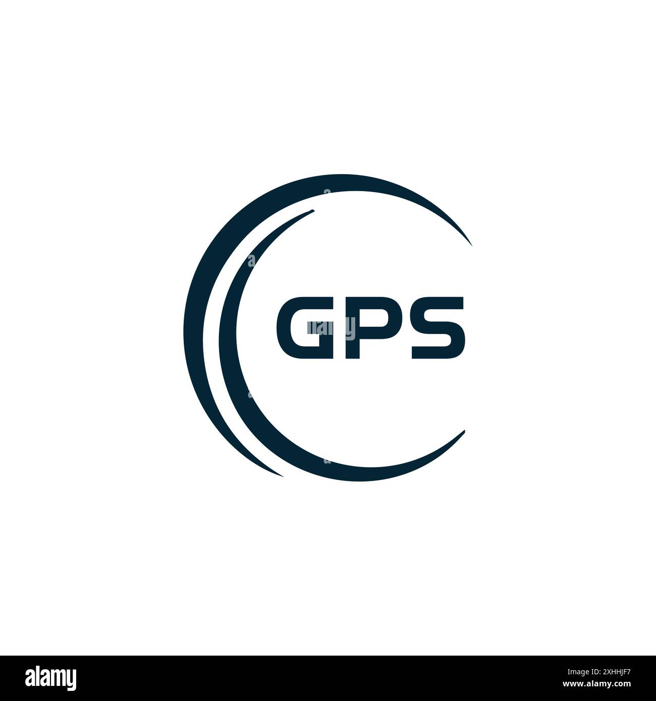 GPS-Logo. AUSFÜHRUNG G P S. Weißer GPS-Buchstabe. GPS, G P S Letter Logo Design. Logodesign mit dem Buchstaben G P S in GOLD, GOLDENES LOGO, DREI, Stil. Letter-Logo-Set Stock Vektor