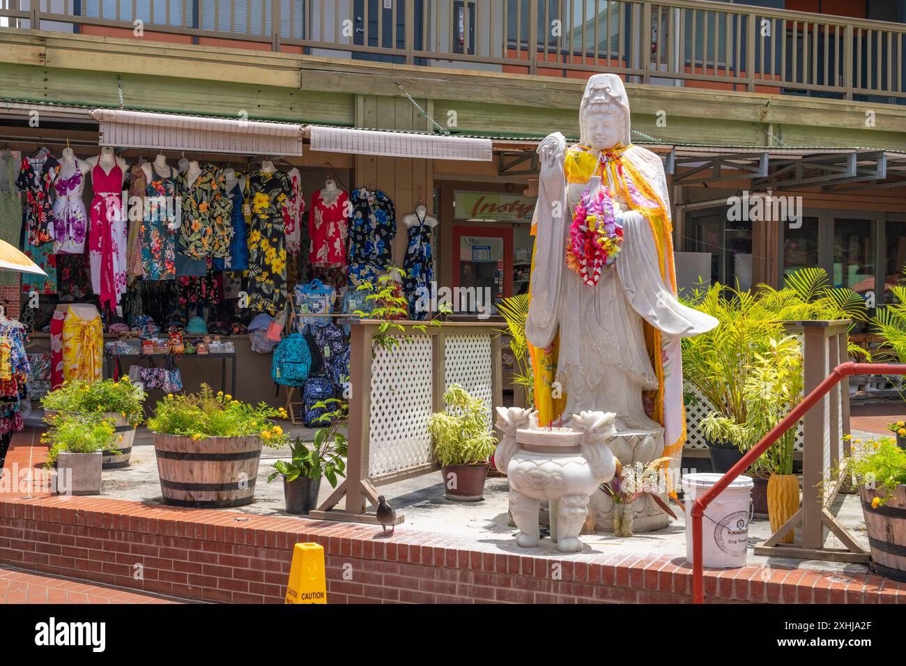 Chinatown in Honolulu, Oahu, Hawaii, USA. Stockfoto