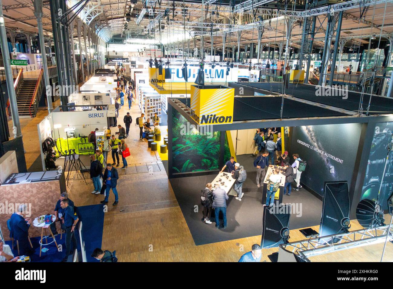 Frankreich, Paris, Grande Halle de la Villette, die Fotomesse Stockfoto
