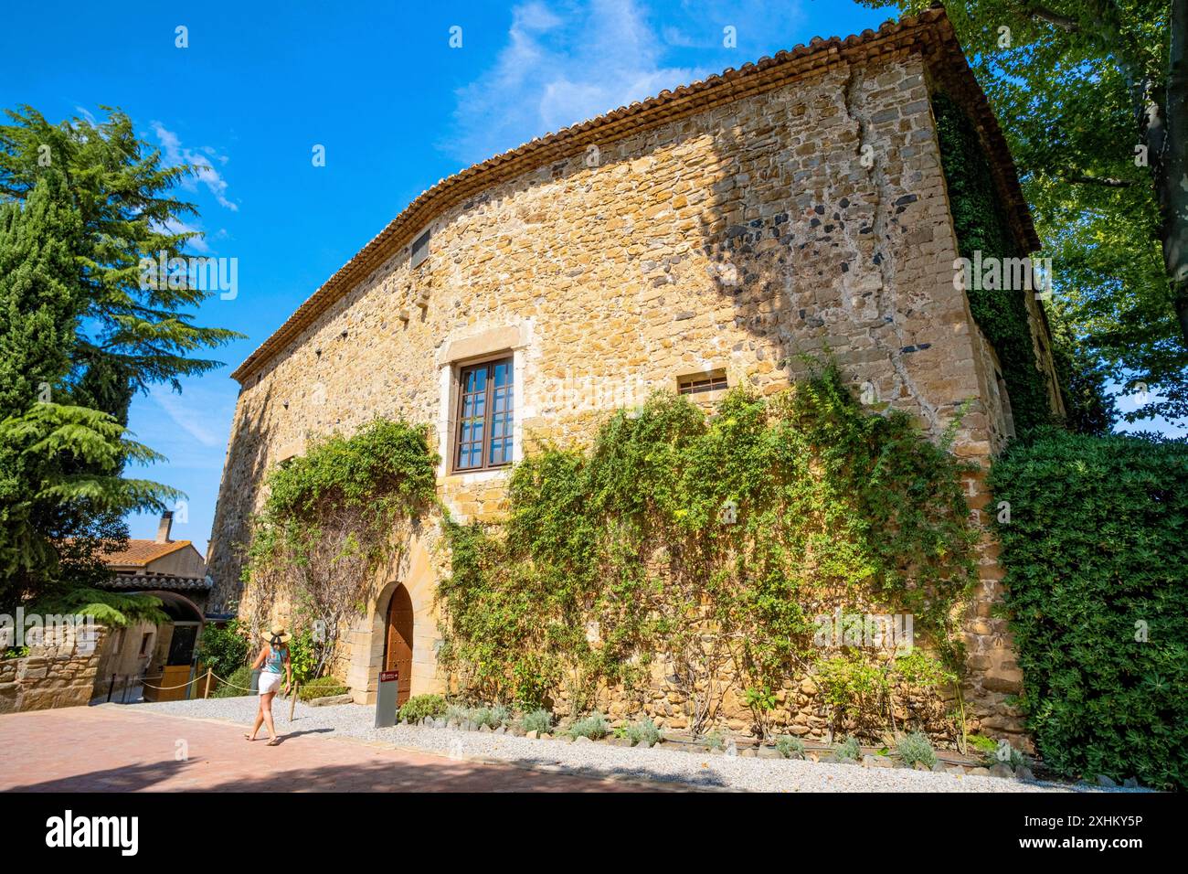 Spanien, Katalonien, Costa Brava, das Gala Museum Schloss Dali Stockfoto