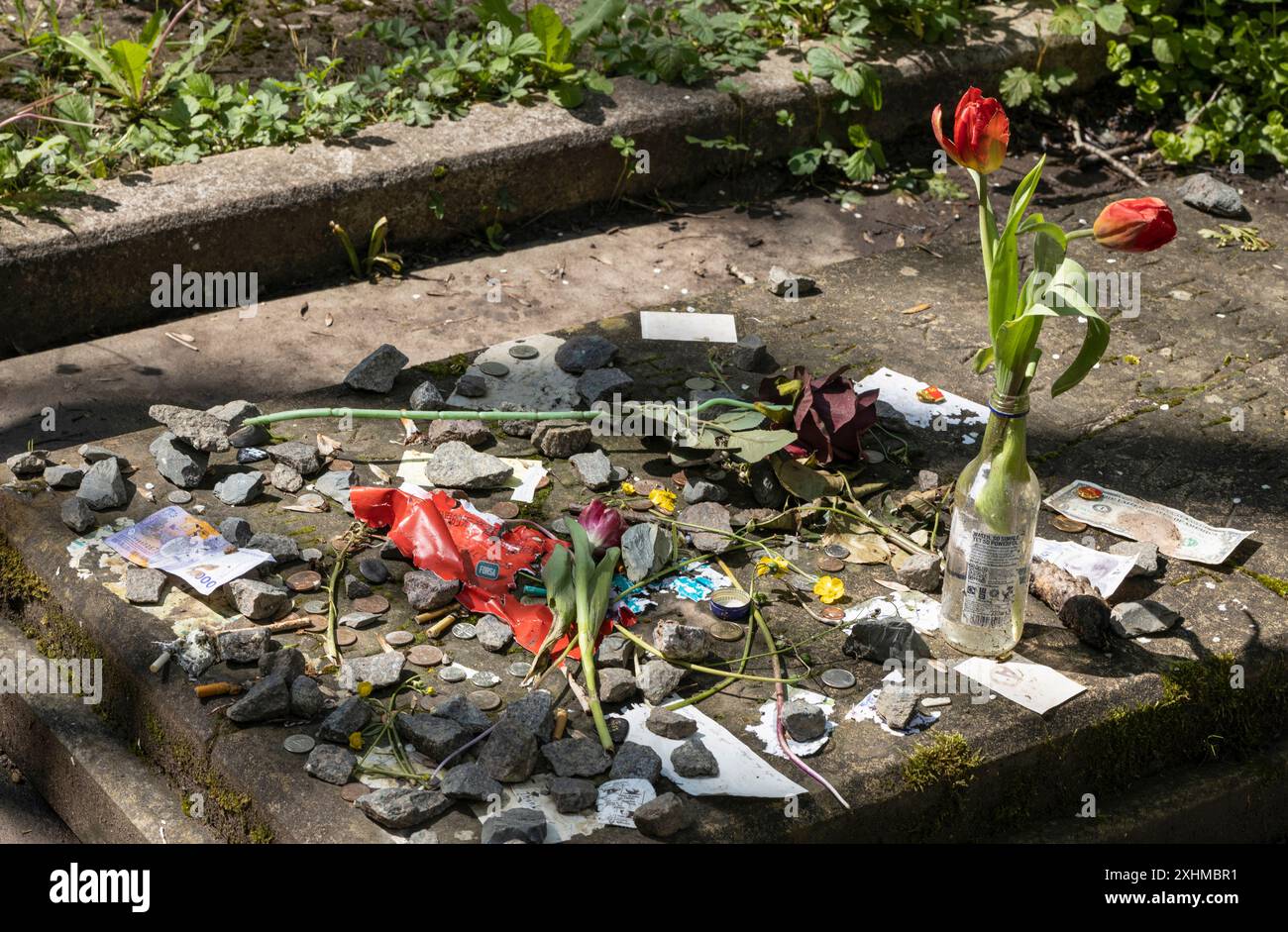 Highgate Cemetery in London, UK Stockfoto