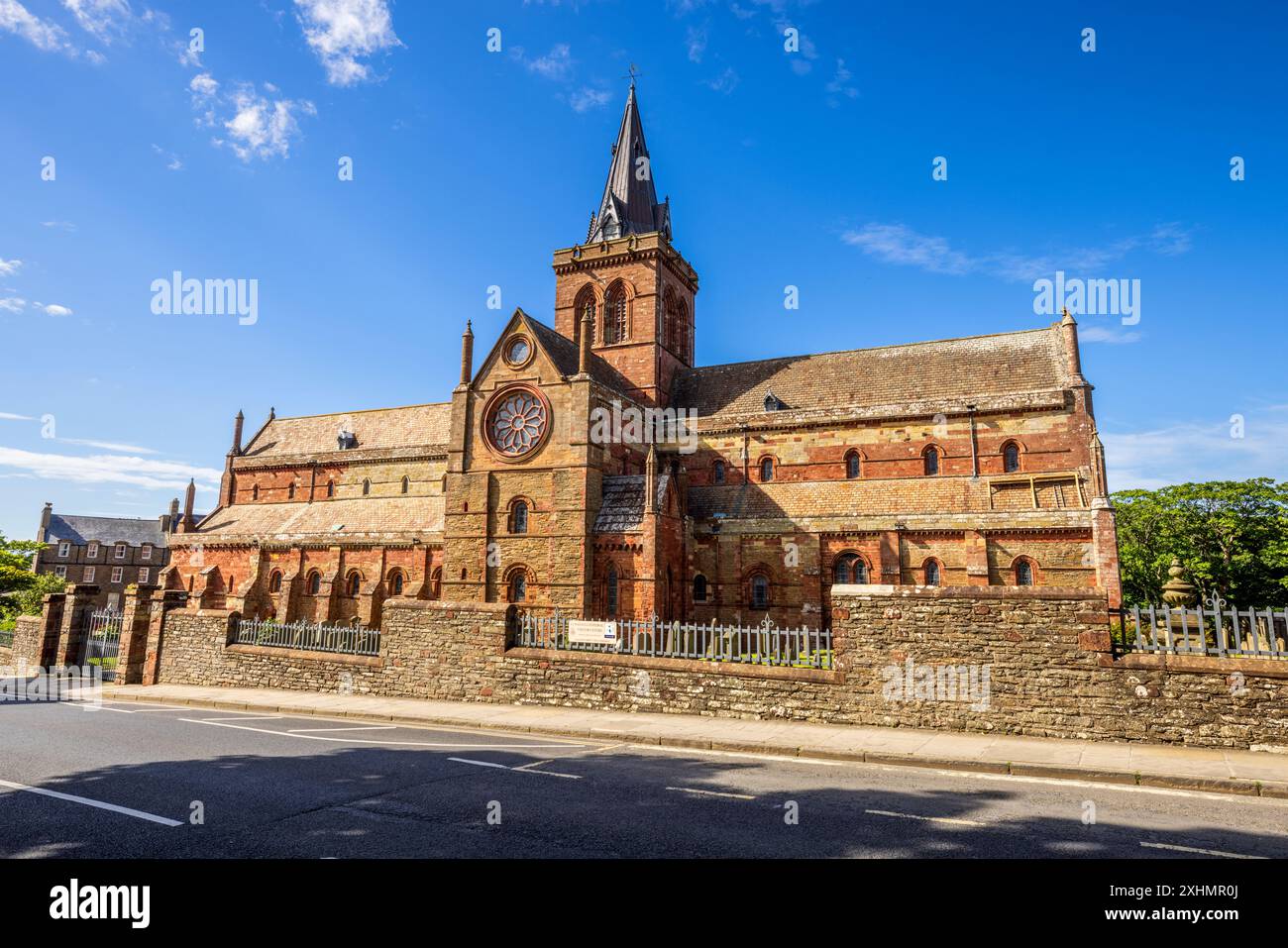 St. Magnus Cathedral, Kirkwall, Orkney Islands, Nordschottland Stockfoto
