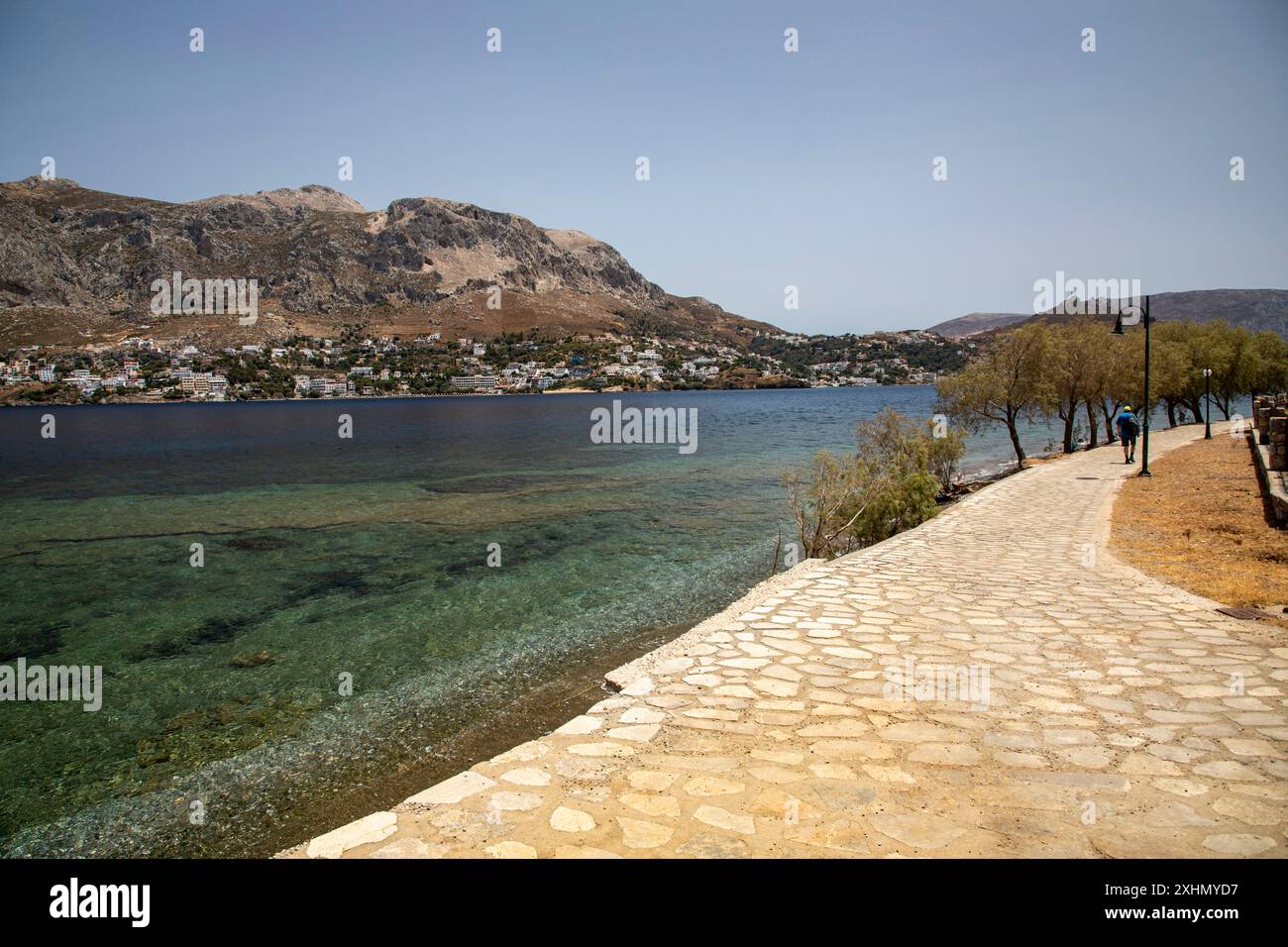 Kalymnos und Telendos Island Stockfoto