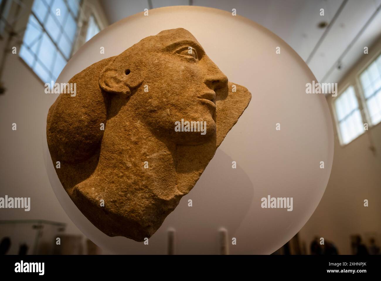 Kopf der Göttin, aus Melos, 460 v. Chr., Archäologisches Nationalmuseum, Athen, Griechenland Stockfoto