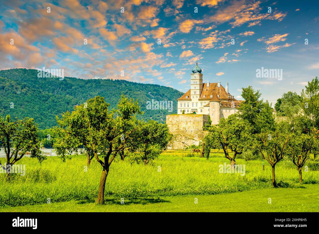 Schloss Schönbuehel, Wachau, Österreich Stockfoto