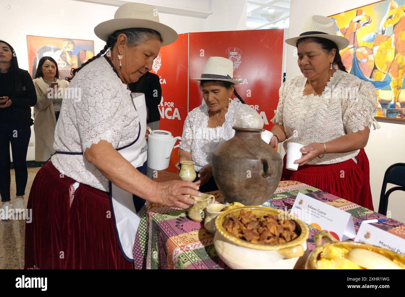 CUENC II FESTIVAL DE LA FRITADA SINININCAY Cuenca, Ecuador 15. Juli 2024 auf einer Pressekonferenz in der Galerie des Bürgermeisters am Montag Vormittag wurde die zweite Ausgabe gestartet, die am Sonntag, den 21. Juli, ab 10 Uhr, stattfinden wird. im Rahmen der Feierlichkeiten der Jesus del Gran Poder Nachbarschaft Foto Boris Romoleroux API SOI CUENC IIFESTIVALDELAFRITADA SININCAY 1f42fd88fda2c6ac29a7910213e6ec1f Copyright: xBORISxROMOLEROUXx Stockfoto CUENC II FESTIVAL DE LA FRITADA SINININCAY Cuenca, Ecuador 15. Juli 2024 auf einer Pressekonferenz in der Galerie des Bürgermeisters am Montag Vormittag wurde die zweite Ausgabe gestartet, die am Sonntag, den 21. Juli, ab 10 Uhr, stattfinden wird. im Rahmen der Feierlichkeiten der Jesus del Gran Poder Nachbarschaft Foto Boris Romoleroux API SOI CUENC IIFESTIVALDELAFRITADA SININCAY 1f42fd88fda2c6ac29a7910213e6ec1f Copyright: xBORISxROMOLEROUXx Stockfoto