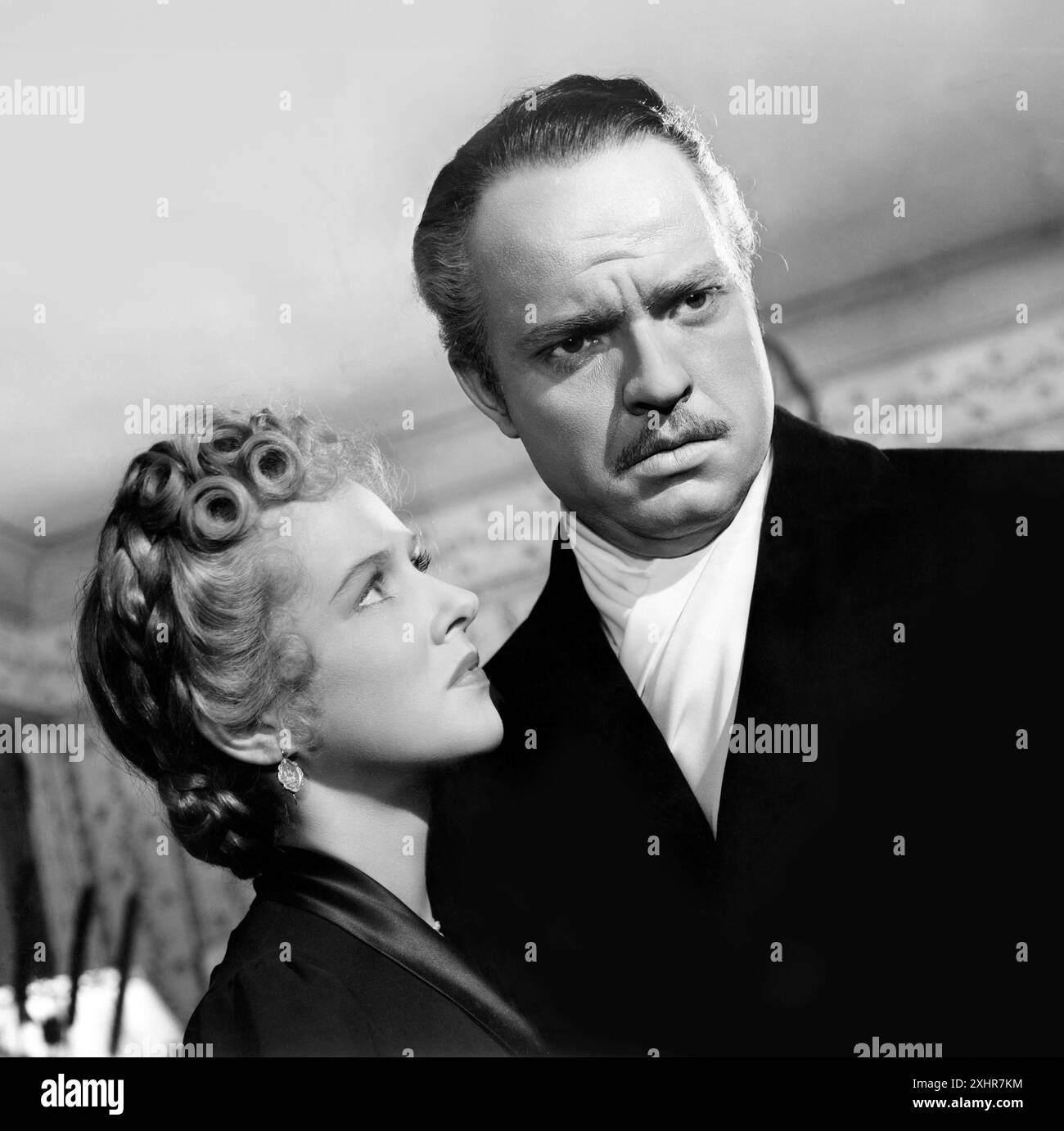 Bürger Kane. Dorothy Comingore und Orson Welles in einem Werbefoto aus dem Film Citizen Kane aus dem Jahr 1941 Stockfoto