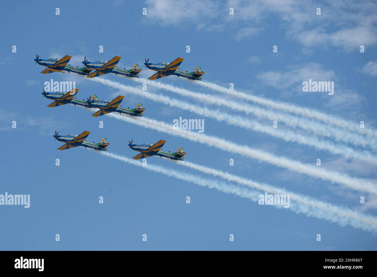 São PAULO, SP - 14.07.2024: FIA WEC 6 HORAS DE São PAULO - Rauchkommando während der Rolex 6 Horas de São Paulo. (Foto: Renato Assis/Fotoarena) Stockfoto