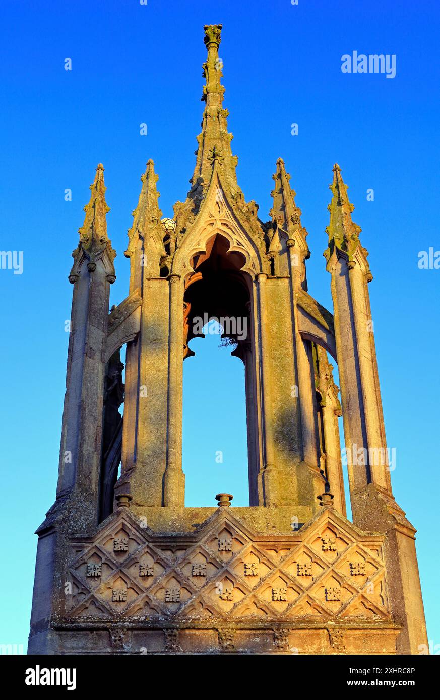 Das Market Cross, Devizes Town Centre,. Vom Juli 2024. Sommer. Stockfoto