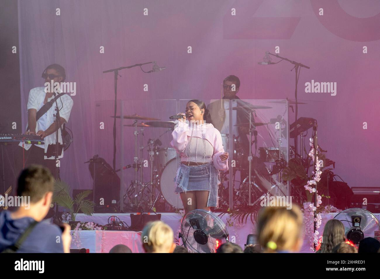 Zoe Wees lebt im Potsdamer Stadtwerkefest, 13.07.2024 Stockfoto