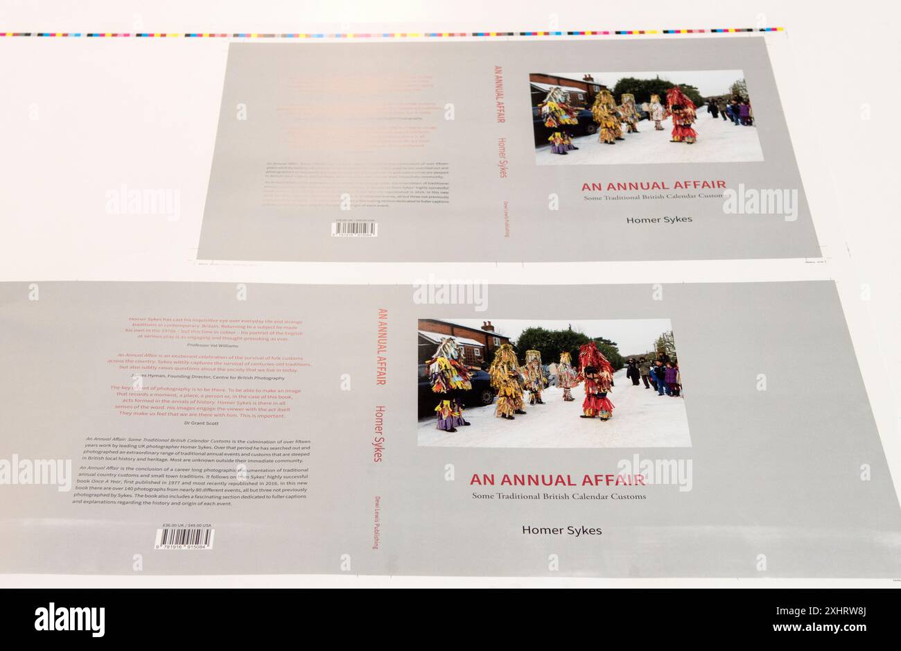 Italien, Fine Art Buchdrucker Flachblätter werden auf Qualität geprüft 2024 2000er Jahre Verona, Italien HOMER SYKES Stockfoto