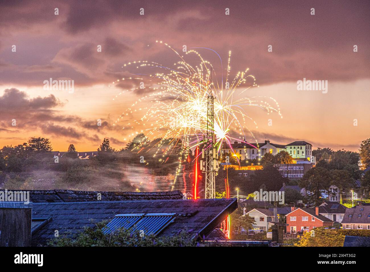 Bandon Firework Display, Juli 2024 Stockfoto