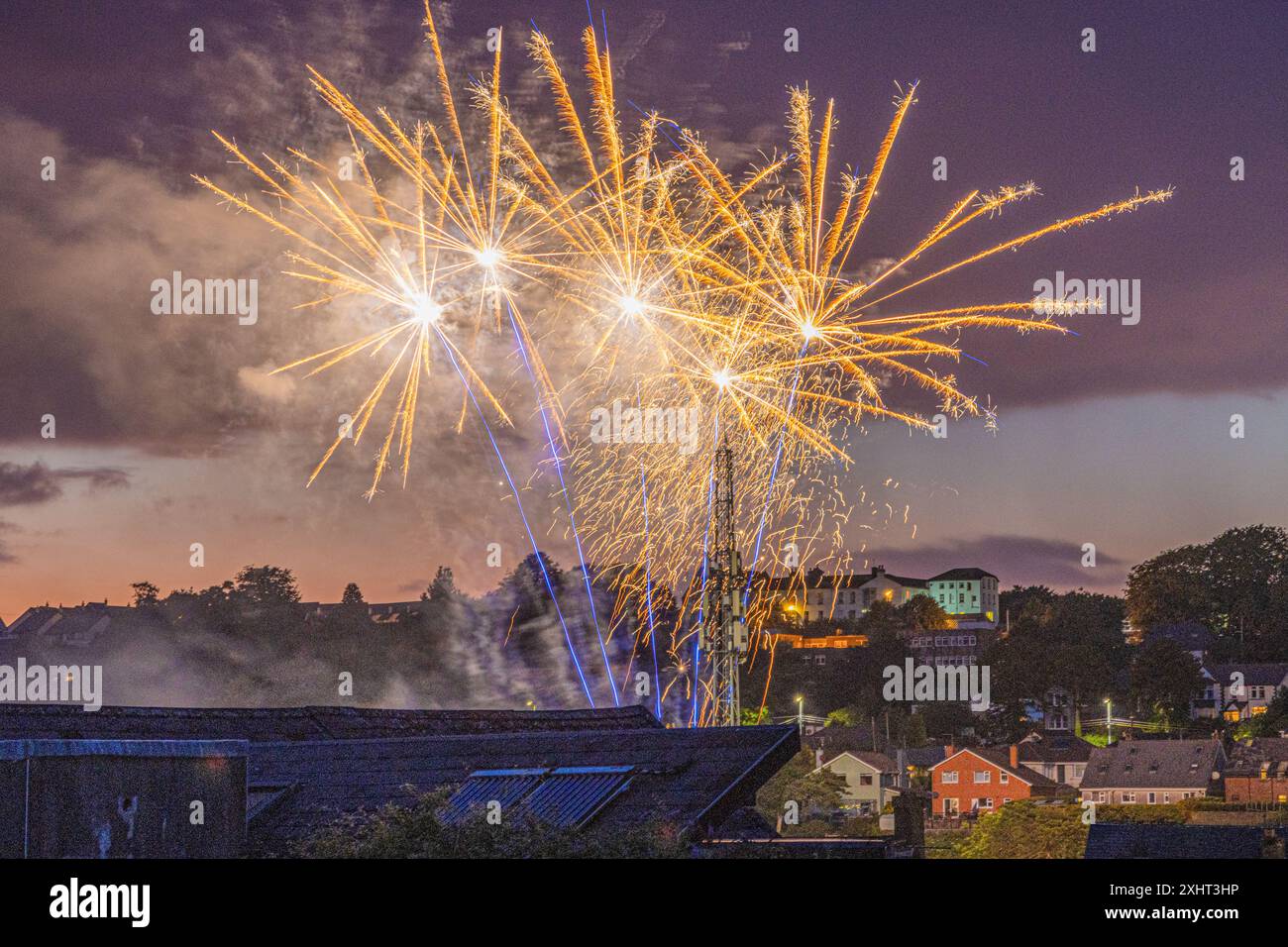 Bandon Firework Display, Juli 2024 Stockfoto