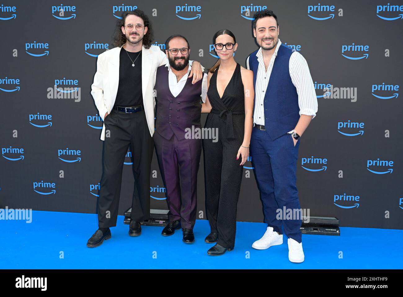 Rom, Italien. Juli 2024. The Jackal Besuchen Sie den blu-Teppich von Prime Video Presents Italia 2024 in der Villa Miani. Quelle: SOPA Images Limited/Alamy Live News Stockfoto