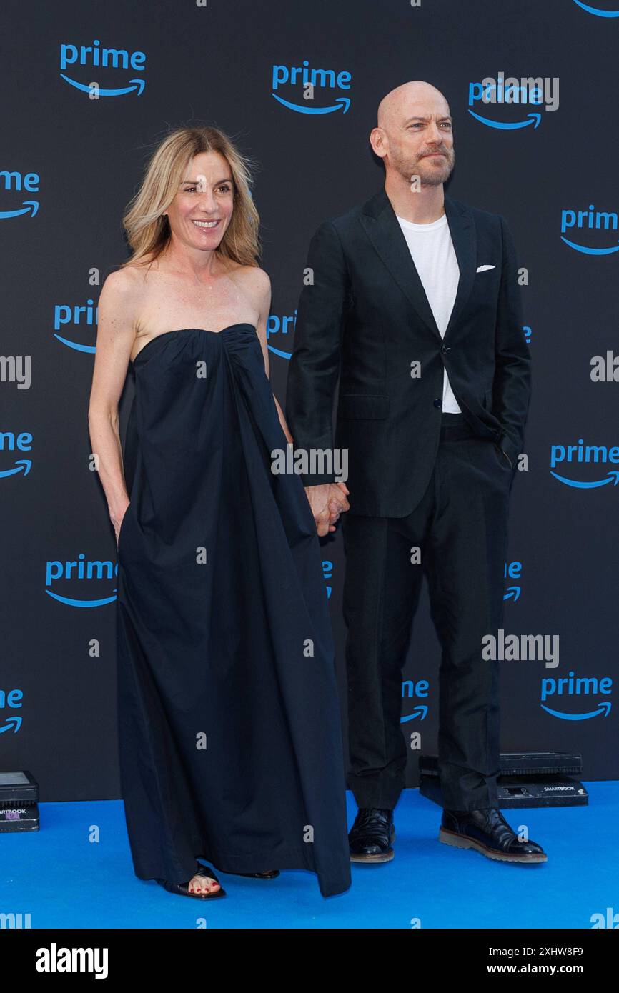 News - Photocall PRIME VIDEO PRÄSENTIERT ITALIA 2024 Filippo Nigro und Gina Gardini während des Photocall von PRIME VIDEO PRÄSENTIERT ITALIA 2024, 15. juli 2024 in der Villa Miani, Rom, Italien Copyright: XcxEmanuelaxVertolli/SportReporterx/xLiveMediax LPN 1442873 Stockfoto