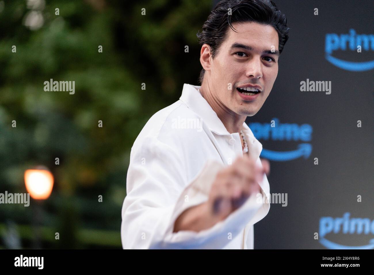 ROM, ITALIEN - 15. JULI: Cristiano Caccamo nimmt am Fotogespräch von Prime Video 2024 in der Villa Miani in Rom Teil (ph: Giovanna Onofri) Stockfoto