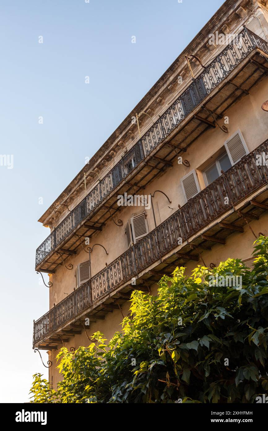 Hotel Le Royal Bonifacio Corsica Frankreich Stockfoto