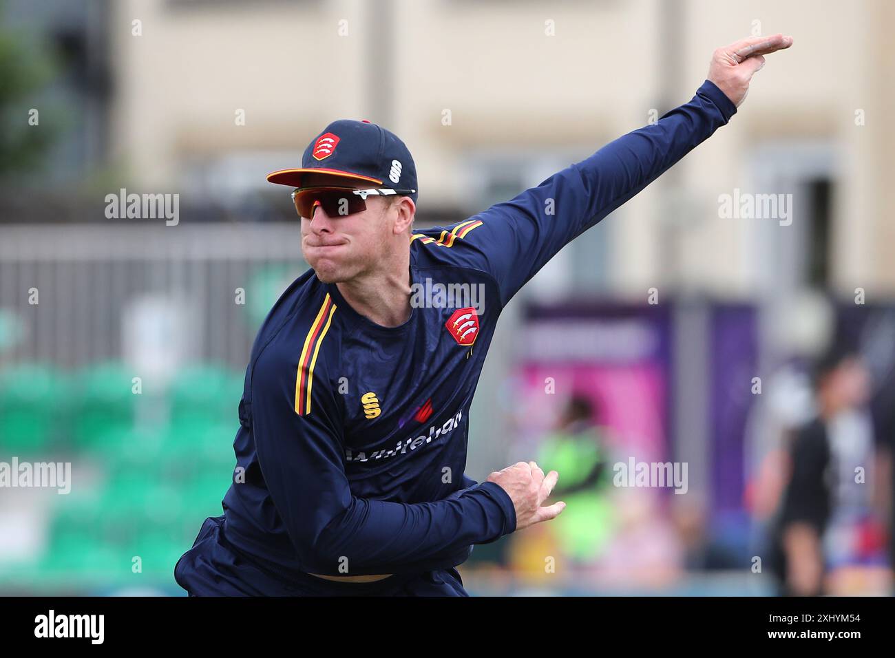 Simon Harmer von Essex während Essex vs Surrey, Vitality Blast T20 Cricket am 14. Juli 2024 Stockfoto