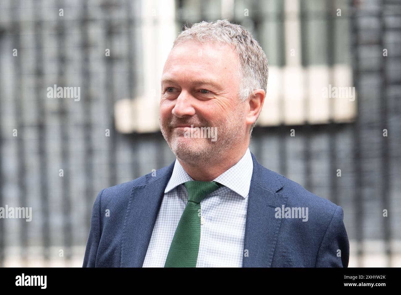 London, Großbritannien. Juli 2024. Steve Reed, Minister für Umwelt, Ernährung und ländliche Angelegenheiten, verlässt eine Kabinettssitzung in der Downing Street: Justin ng/Alamy Live News. Stockfoto