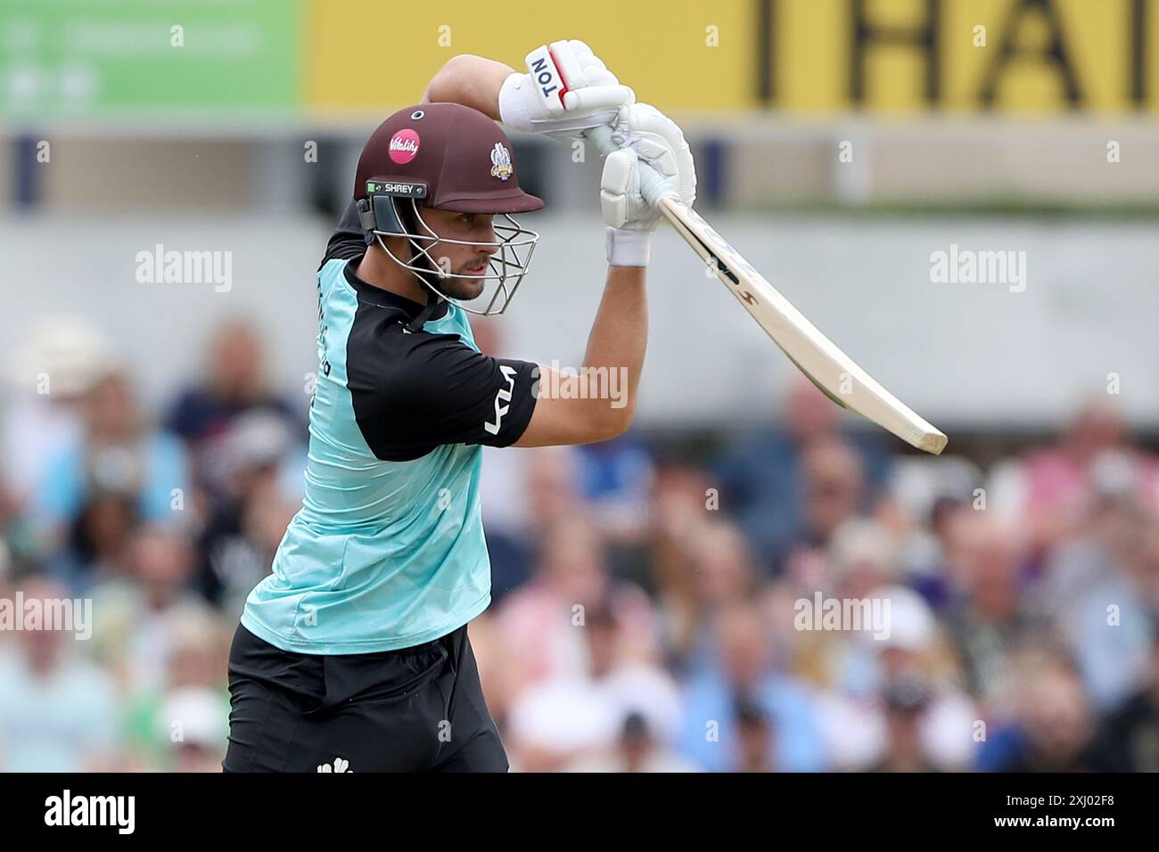 Will Jacks in Batting Action für Surrey während Essex vs Surrey, Vitality Blast T20 Cricket am 14. Juli 2024 auf dem Cloud County Ground Stockfoto