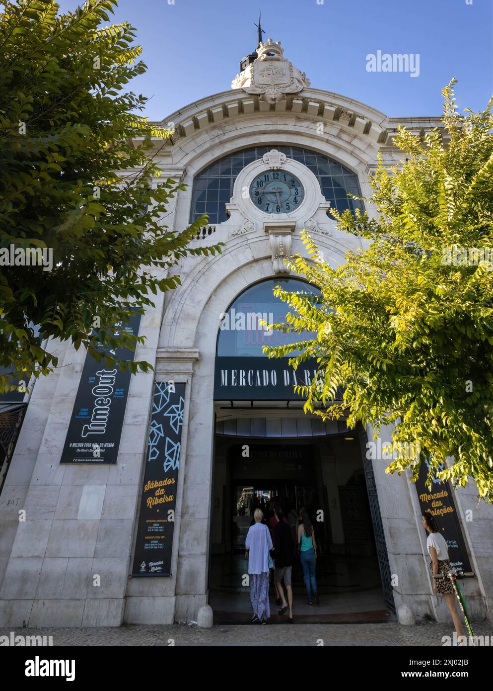 Lissabon, Portugal - 3. Juli 2022: Timeout-Markt Stockfoto
