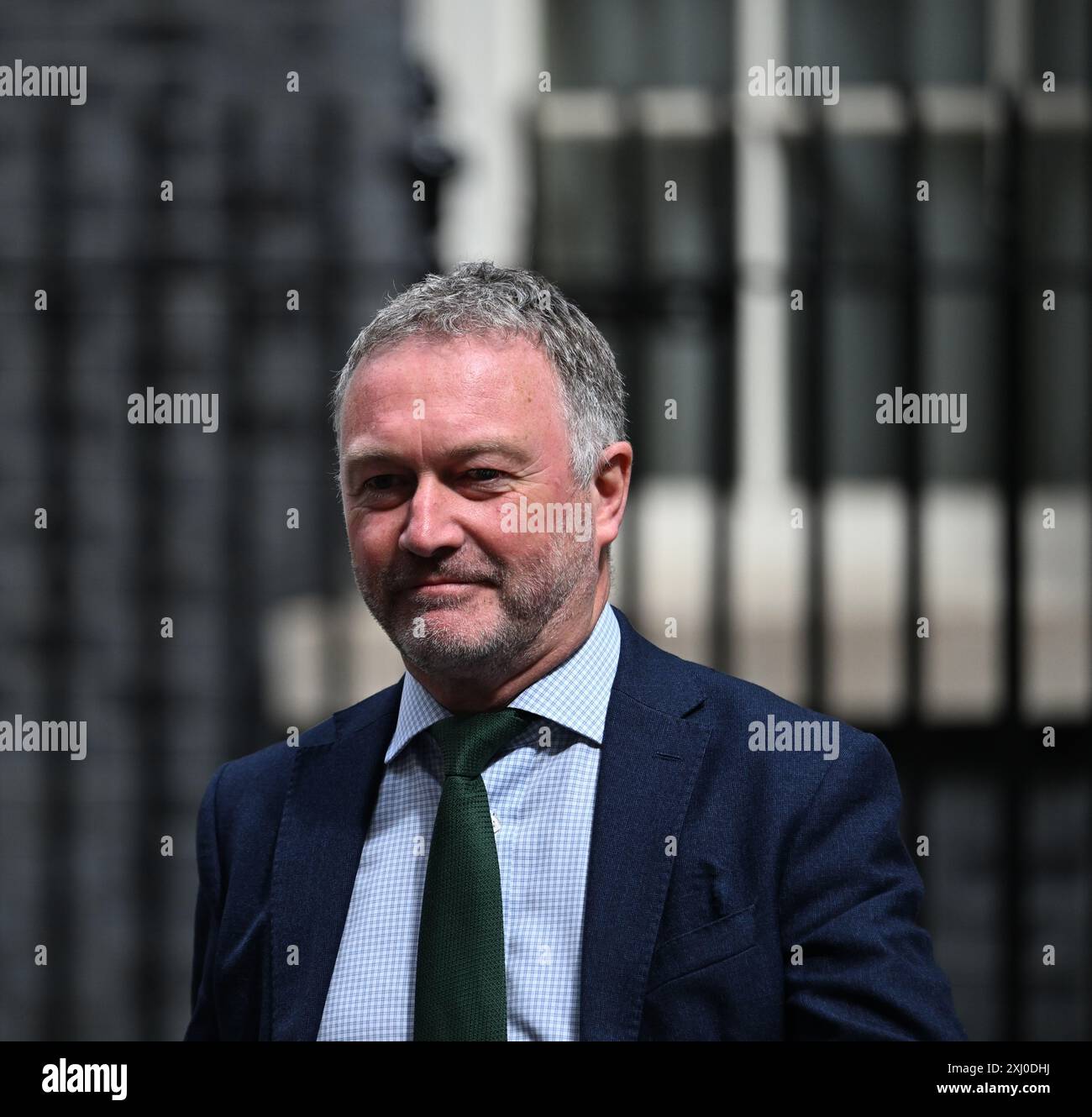 Downing Street, London, Großbritannien. Juli 2024. Minister der Regierung bei der Kabinettssitzung. Steve Reed OBE Abgeordneter, Staatssekretär für Umwelt, Ernährung und ländliche Angelegenheiten. Quelle: Malcolm Park/Alamy Live News Stockfoto