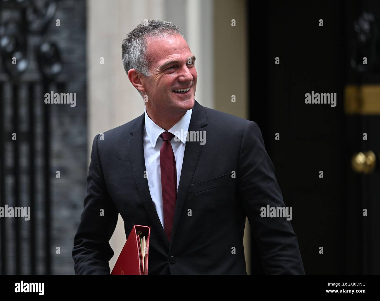 Downing Street, London, Großbritannien. Juli 2024. Minister der Regierung bei der Kabinettssitzung. Peter Kyle MP, Staatssekretär für Wissenschaft, Innovation und Technologie. Quelle: Malcolm Park/Alamy Live News Stockfoto