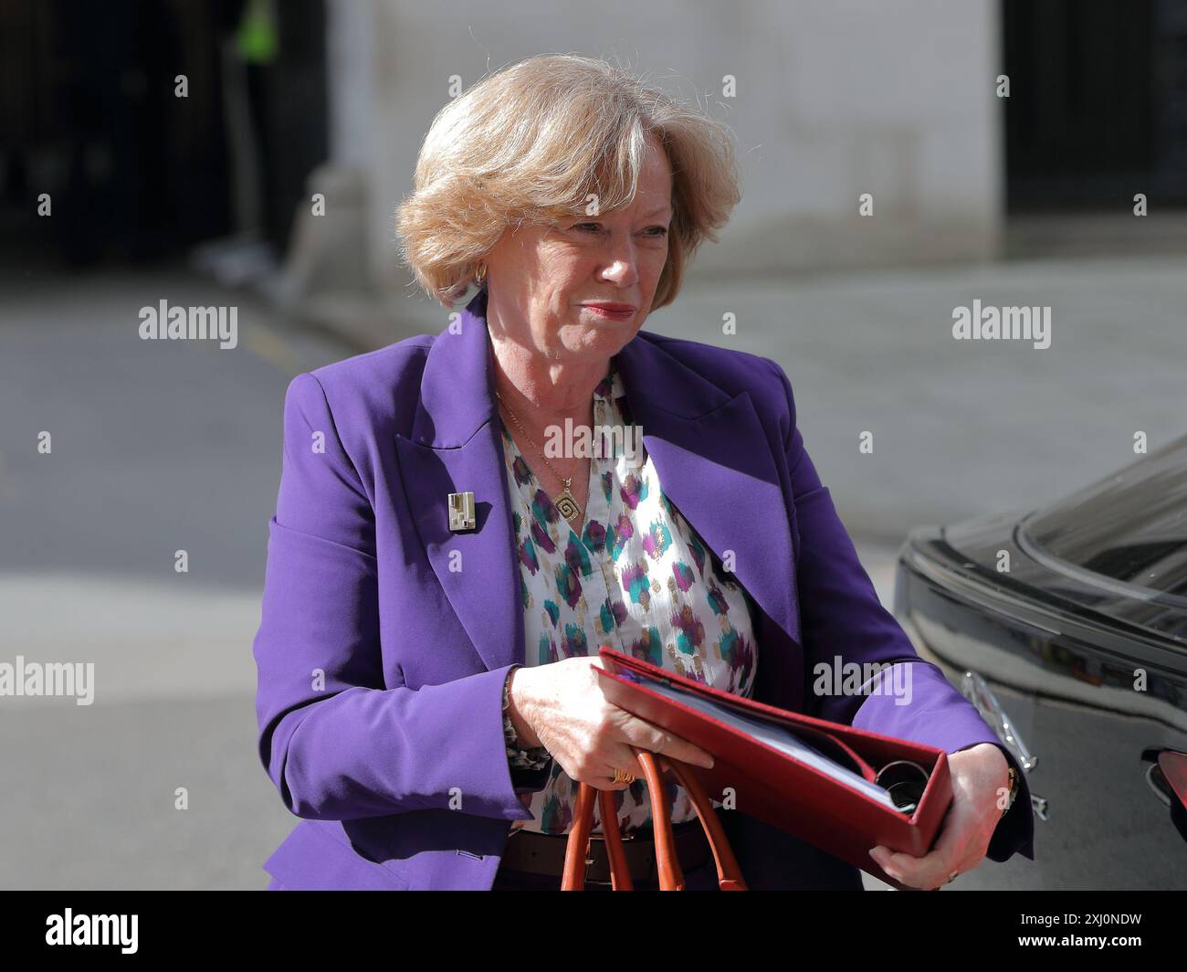 London, Vereinigtes Königreich. Juli 2024. Baroness Smith of Basildon, Lord Privy Seal und Anführerin des House of Lords, kommt zur Kabinettssitzung. Quelle: Uwe Deffner/Alamy Live News Stockfoto