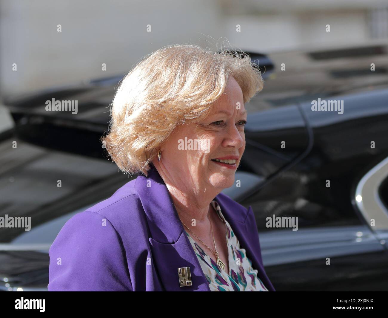 London, Vereinigtes Königreich. Juli 2024. Baroness Smith of Basildon, Lord Privy Seal und Anführerin des House of Lords, kommt zur Kabinettssitzung. Quelle: Uwe Deffner/Alamy Live News Stockfoto