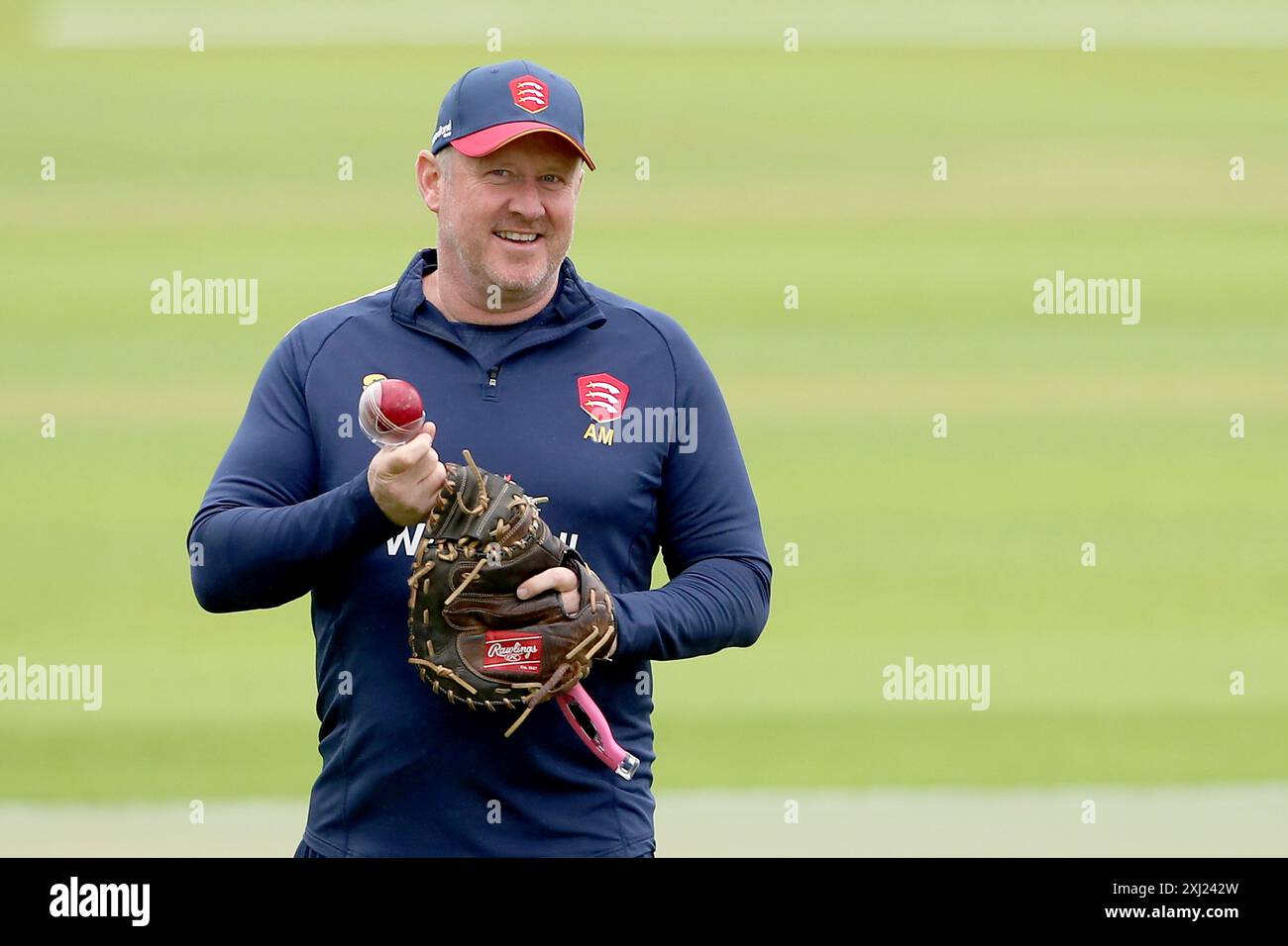 Essex Cheftrainer Anthony McGrath während Surrey CCC vs Essex CCC, Vitality County Championship Division 1 Cricket im Kia Oval am 30. Juni 2024 Stockfoto