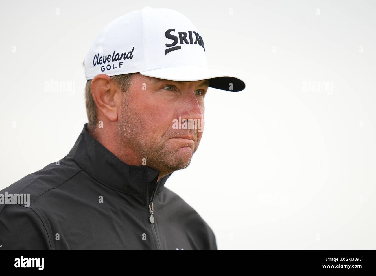 16. Juli 2024; Royal Troon Golf Club, Troon, South Ayrshire, Schottland; The Open Championship Practice Day 2; Lucas Glover Walks vom 15. Abschlag Stockfoto