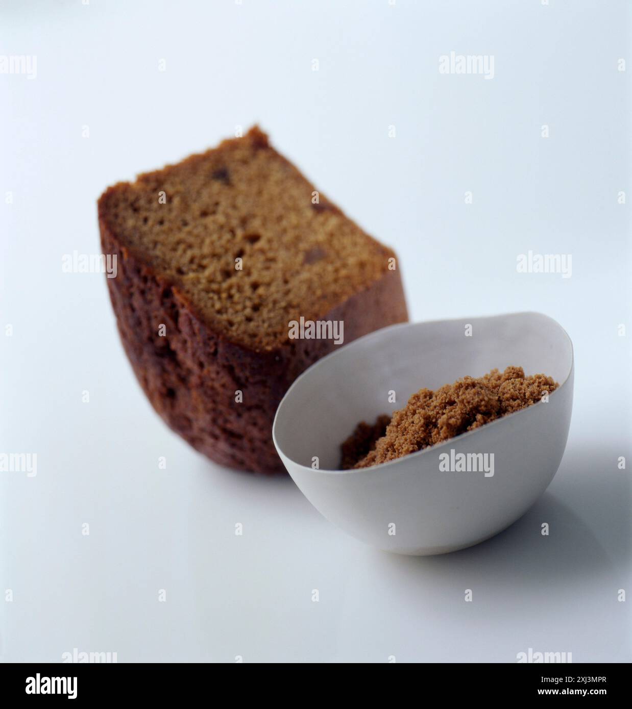 Lebkuchen und Pfefferkuchen-Krümel Stockfoto