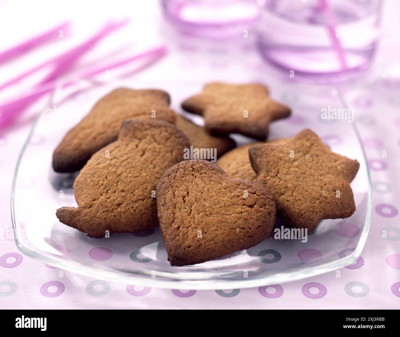 Sankt Nikolaus Spritzgebäck Stockfoto