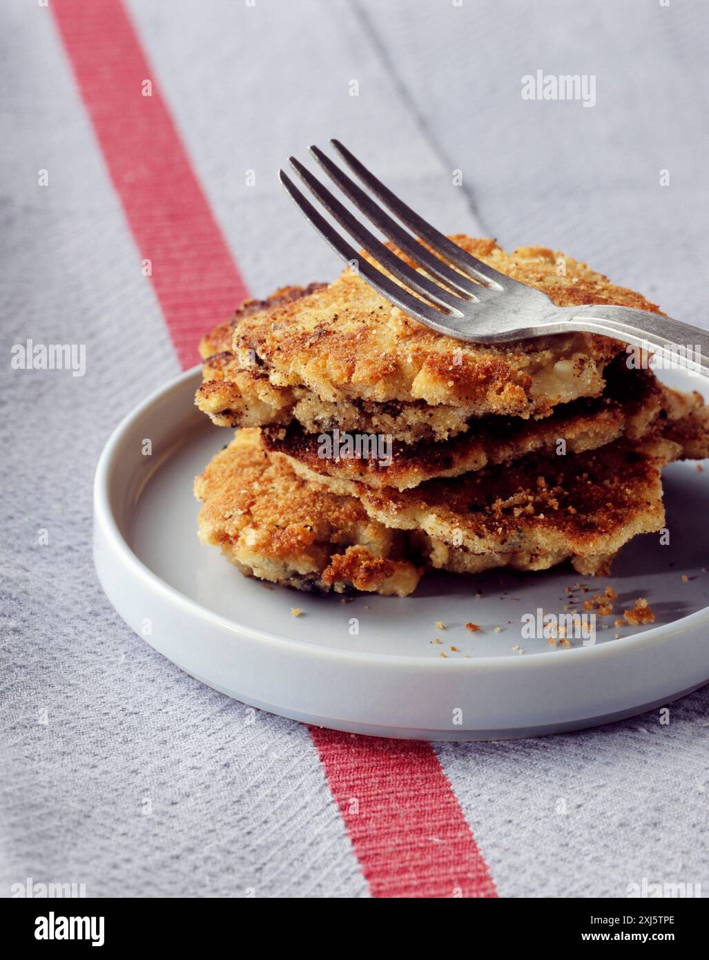 Kartoffelkuchen Stockfoto