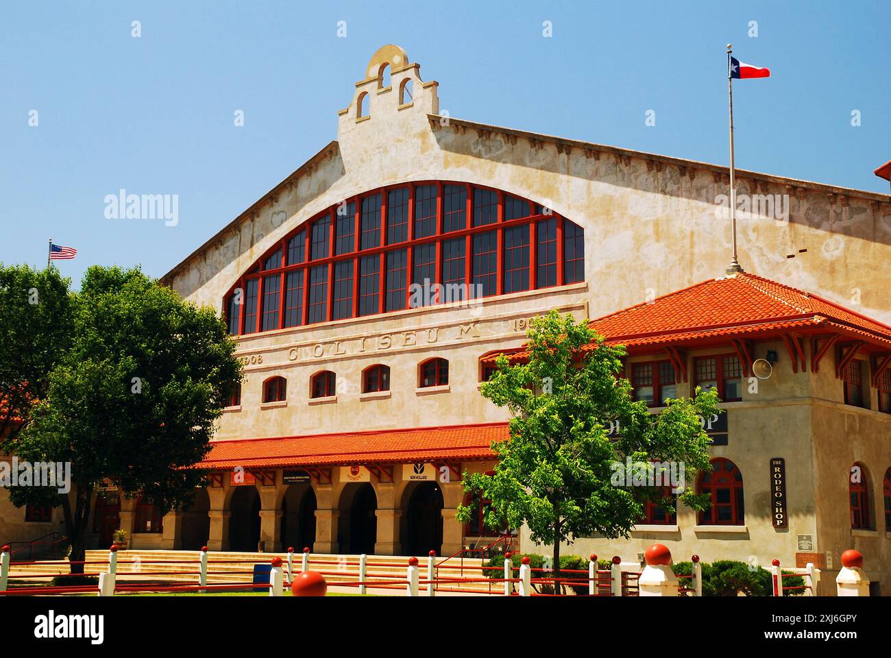Cowtown Coliseum, Ft Worth, Texas Stockfoto