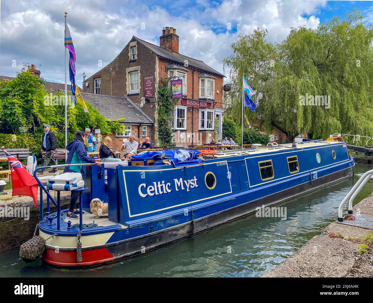 Die Aufgehende Sonne Berkhamsted Stockfoto