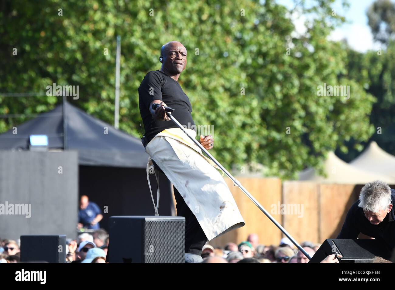 LONDON, ENGLAND – 06. JULI: Seal tritt am 6. Juli 2024 im British Summer time Hyde Park auf. CAP/MAR ©MAR/Capital Pictures Stockfoto