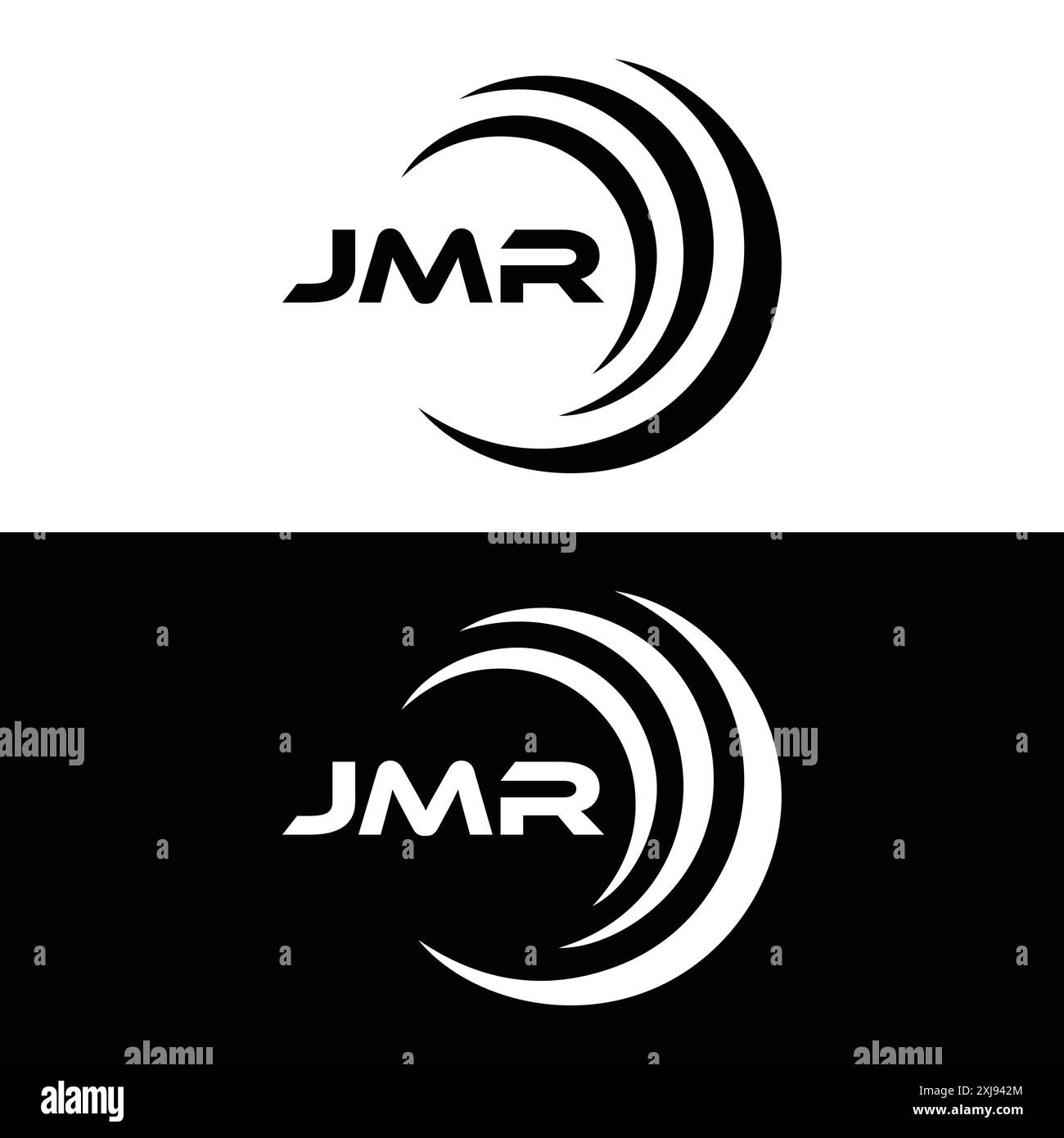 JMR-Logo. J M R-DESIGN. Weißer JMR-Buchstabe. JMR, J M R Letter Logo-Design. J M R Letter Logodesign in GOLD, GOLDENES LOGO, DREI, Stil. Letter-Logo-Set Stock Vektor