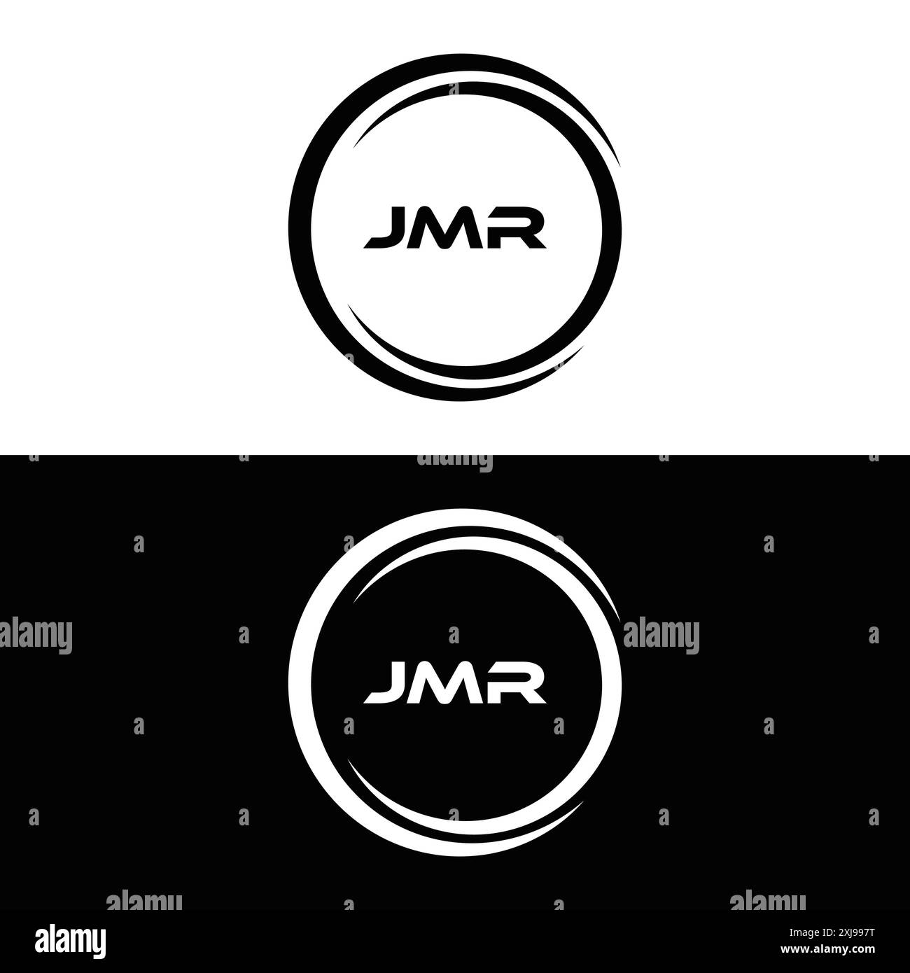 JMR-Logo. J M R-DESIGN. Weißer JMR-Buchstabe. JMR, J M R Letter Logo-Design. J M R Letter Logodesign in GOLD, GOLDENES LOGO, DREI, Stil. Letter-Logo-Set Stock Vektor