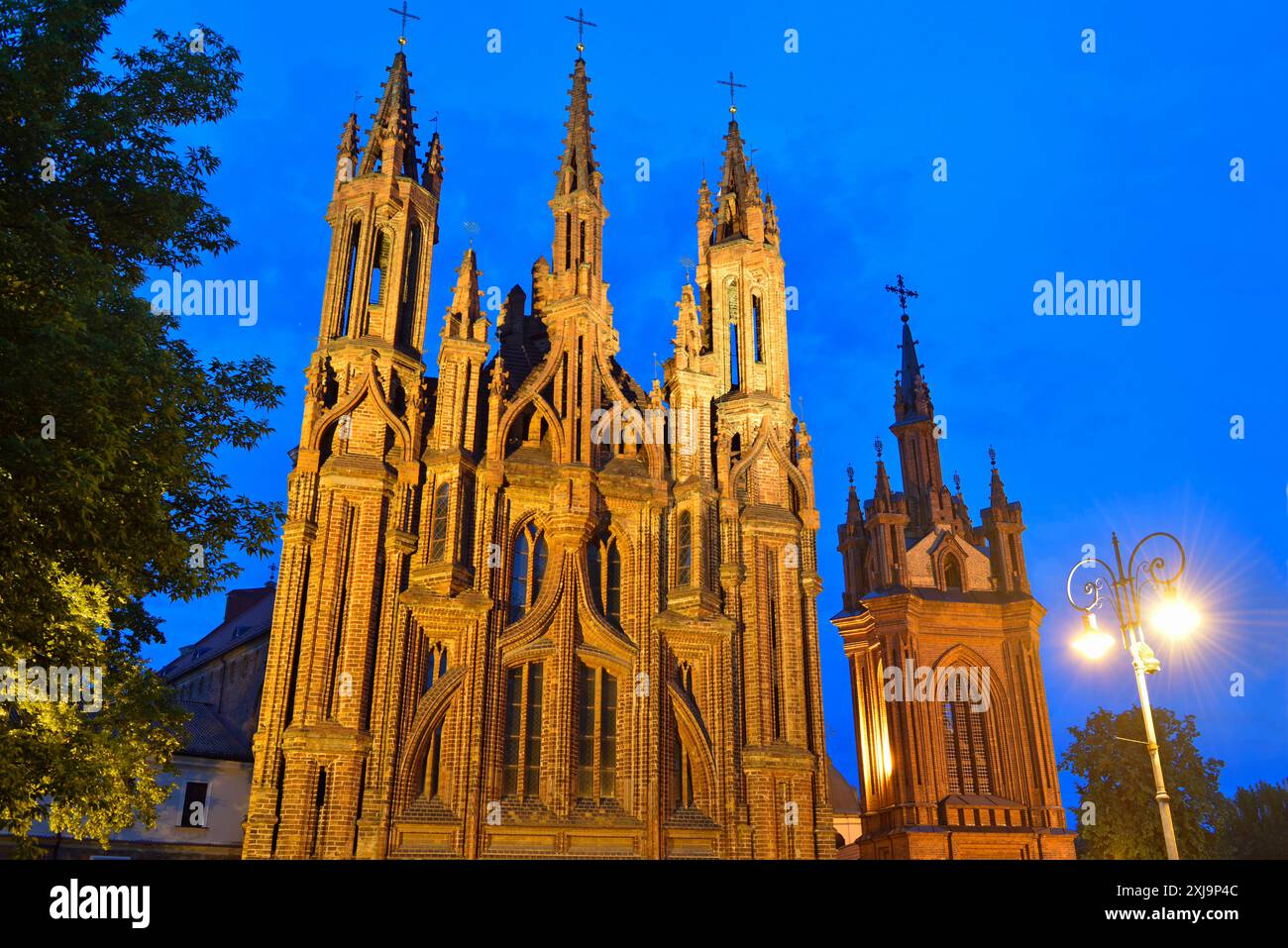 Anne-Kirche, UNESCO-Weltkulturerbe, Vilnius, Litauen, Europa Copyright: GOUPIxCHRISTIAN 1382-36 Stockfoto