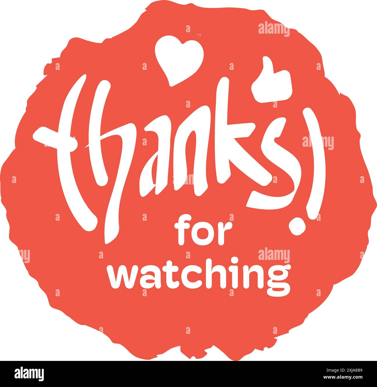 Ein lebendiger Vektor im Design des Endbildschirms mit einer „Danke für die Wiedergabe“-Nachricht. Er eignet sich perfekt für Videomacher und zeichnet sich durch auffällige Typografie und dynamische Grafiken aus Stock Vektor