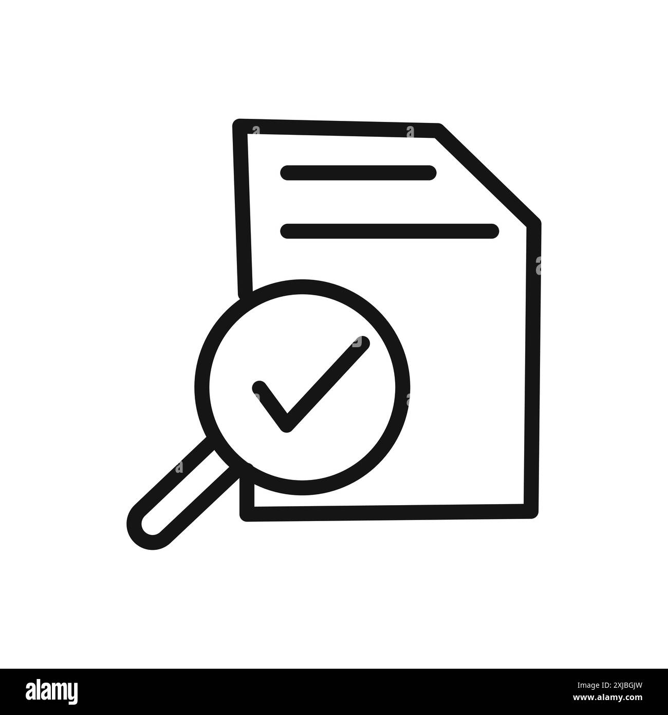 Bewertungssymbol Linearvektorgrafik oder Symbolsatz für die Web-App-benutzeroberfläche Stock Vektor