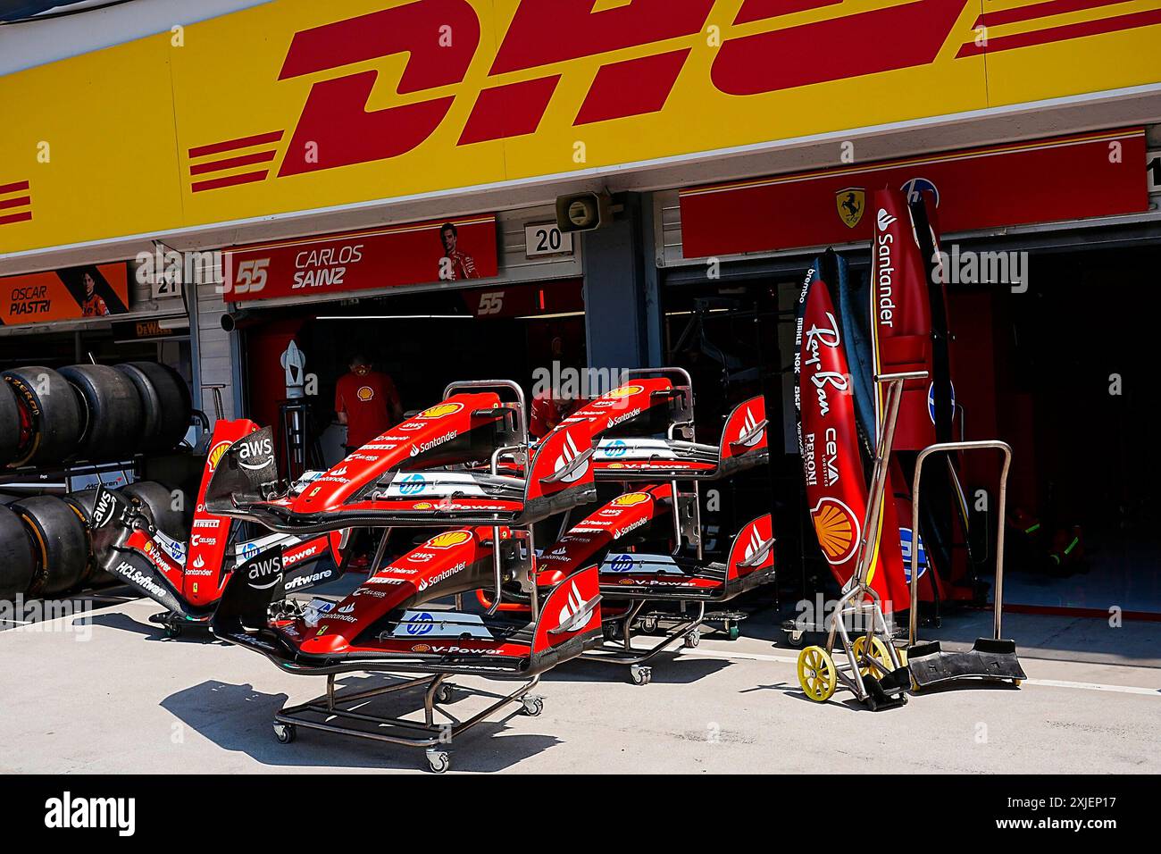 18. Juli 2024, Hungaroring, Budapest, FORMEL 1 GROSSER PREIS VON UNGARN 2024, im Bild der