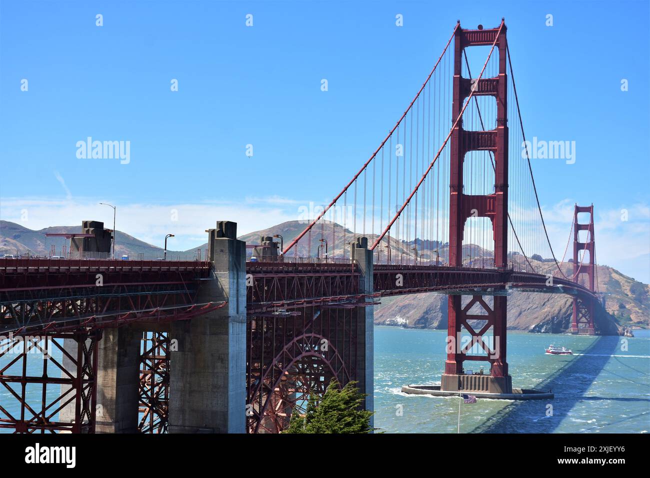 Golden Gate Bridge, San Francisco Stockfoto