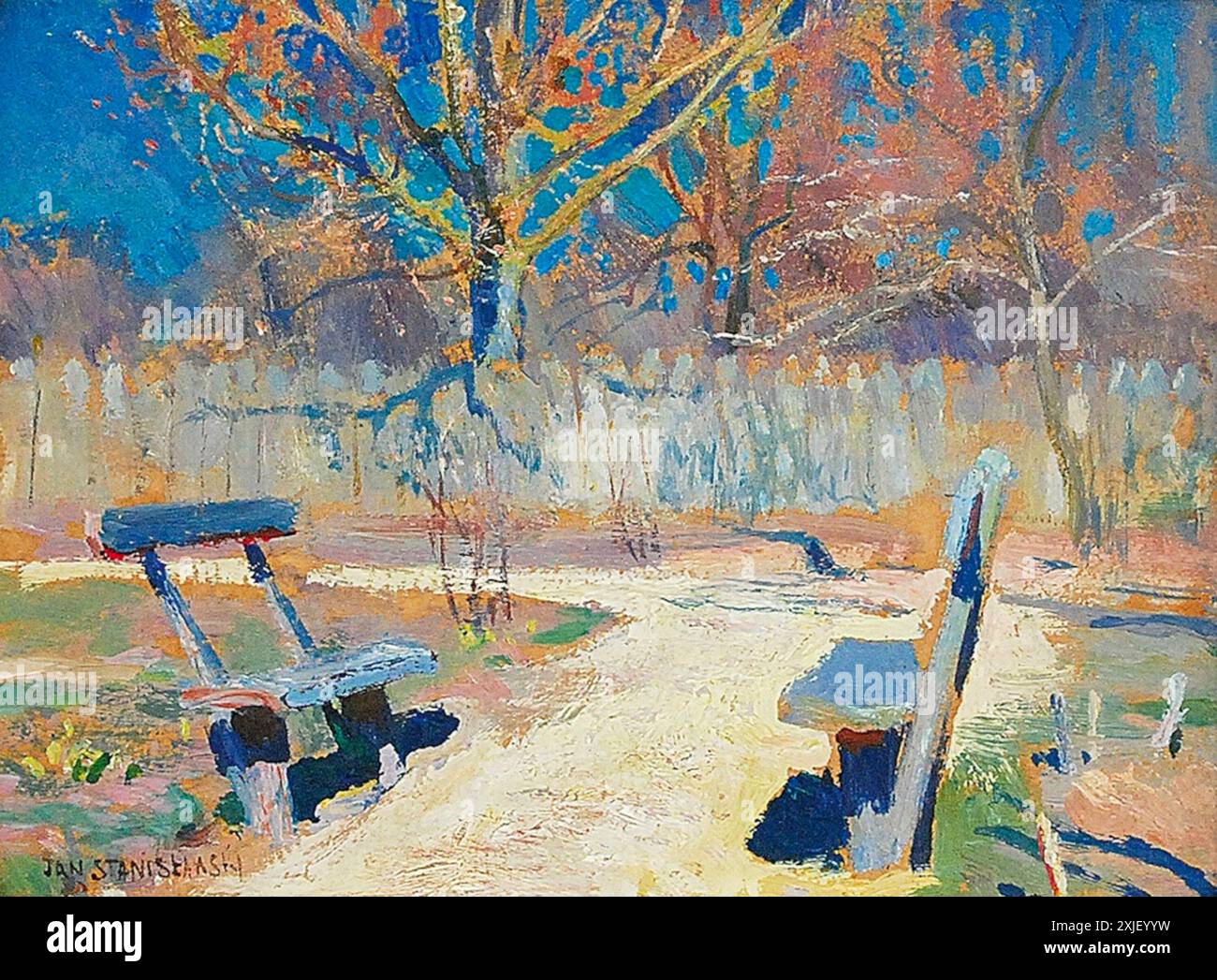 Jan Stanisawski - Frühling - vor 1903 Stockfoto