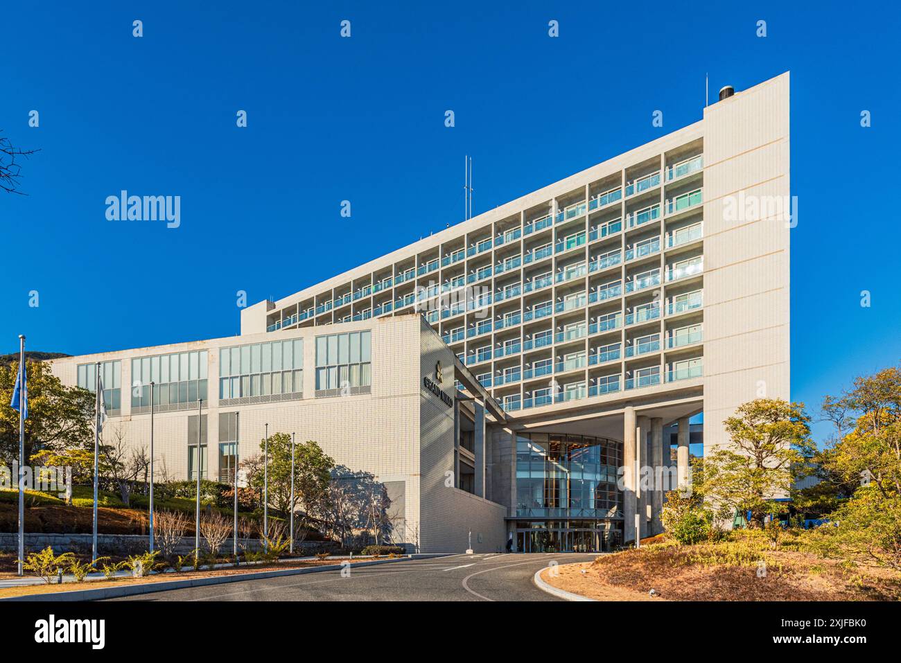 Grand Nikko Hotel, Awaji Island, Hyogo, Japan. Stockfoto