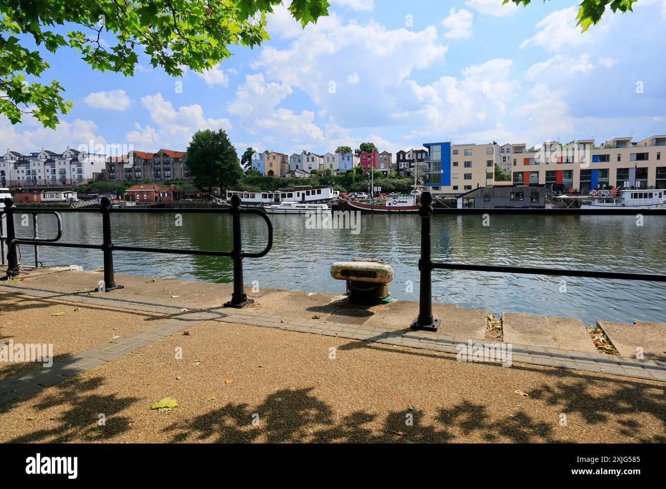 Floating Harbor, Bristol. Stockfoto