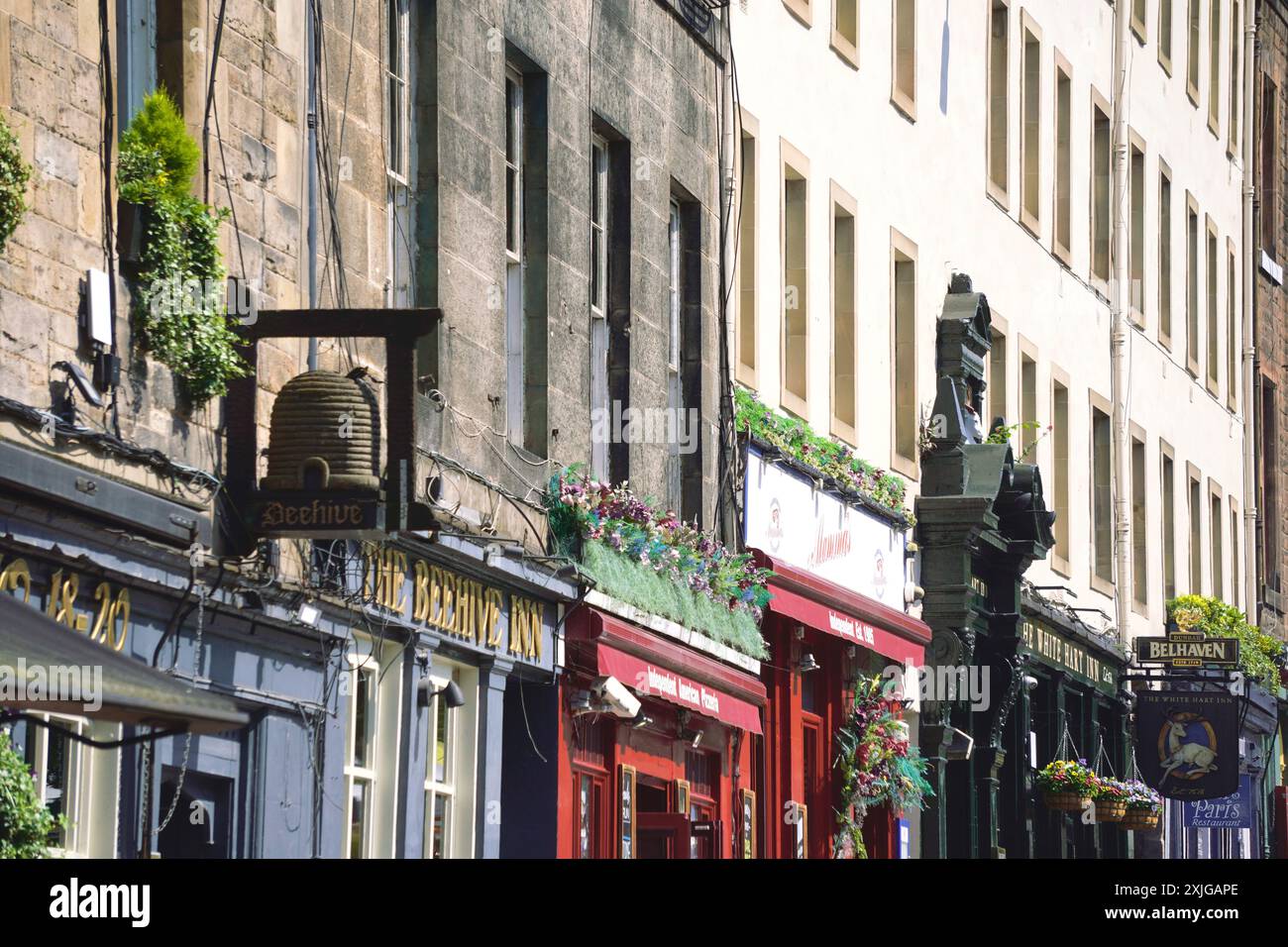 Schottland - Edinburgh Glasgow Stockfoto